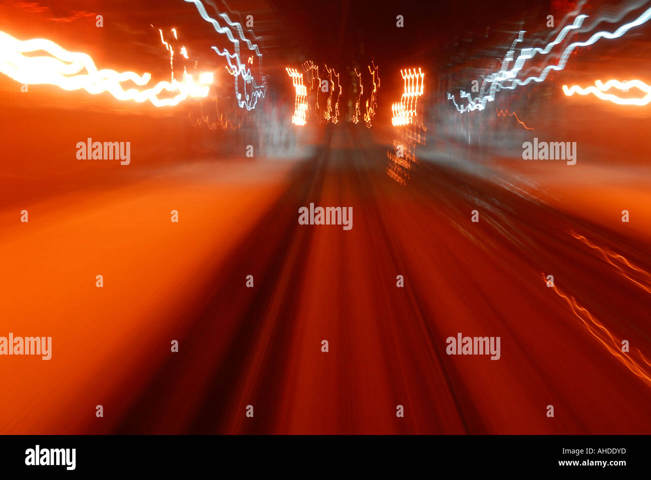 Railway, railroad, high speed, velocity Stock Photo Alamy