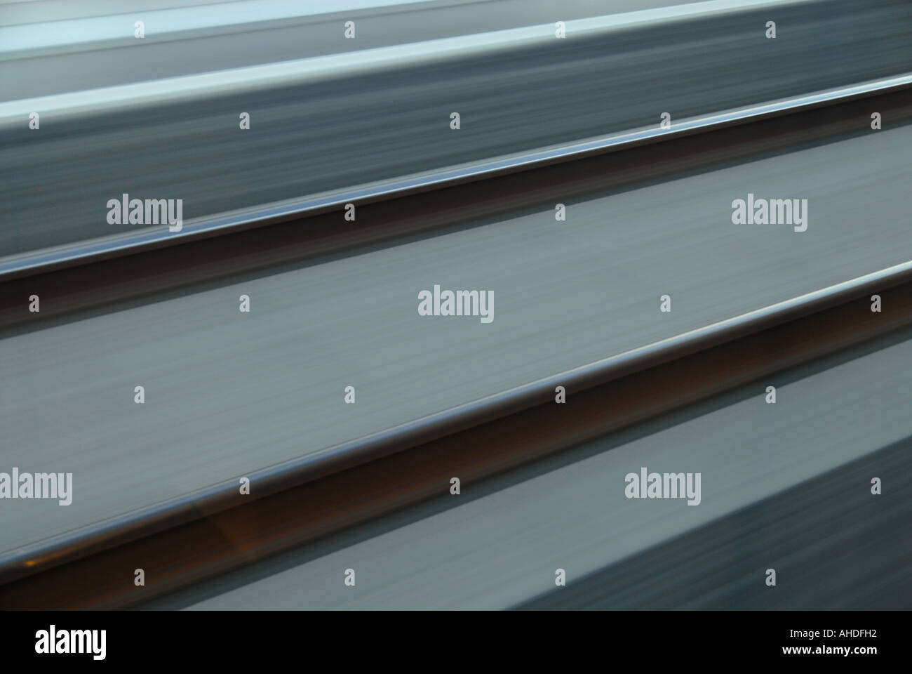 Railway, railroad, high speed, velocity Stock Photo Alamy