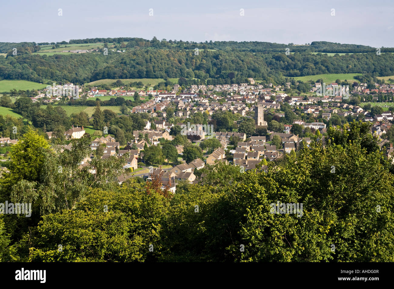 The Cotswold town of Wotton under Edge, Gloucestershire Stock Photo Alamy