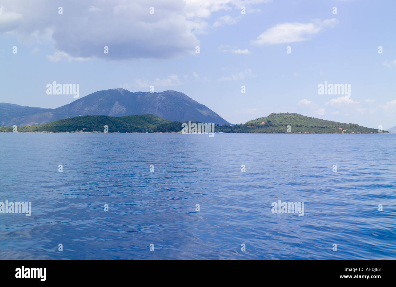 Skorpios Greek Islands Stock Photo - Alamy