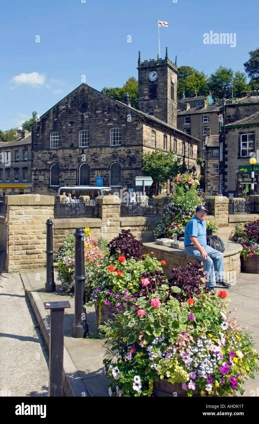Holmfirth Village Centre, West Yorkshire UK Stock Photo 14441411 Alamy
