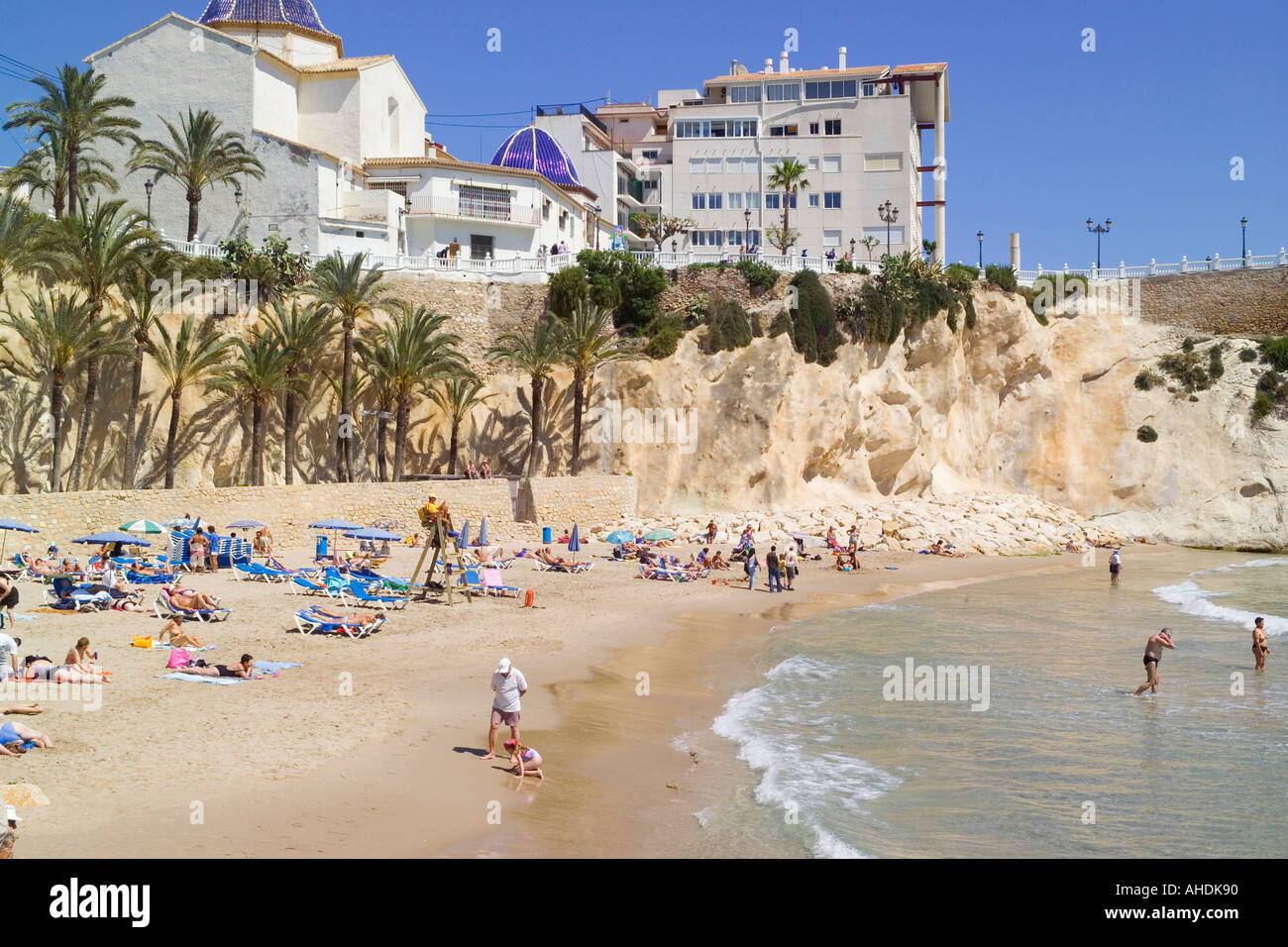 Benidorm Costa Blanca Spain Stock Photo - Alamy