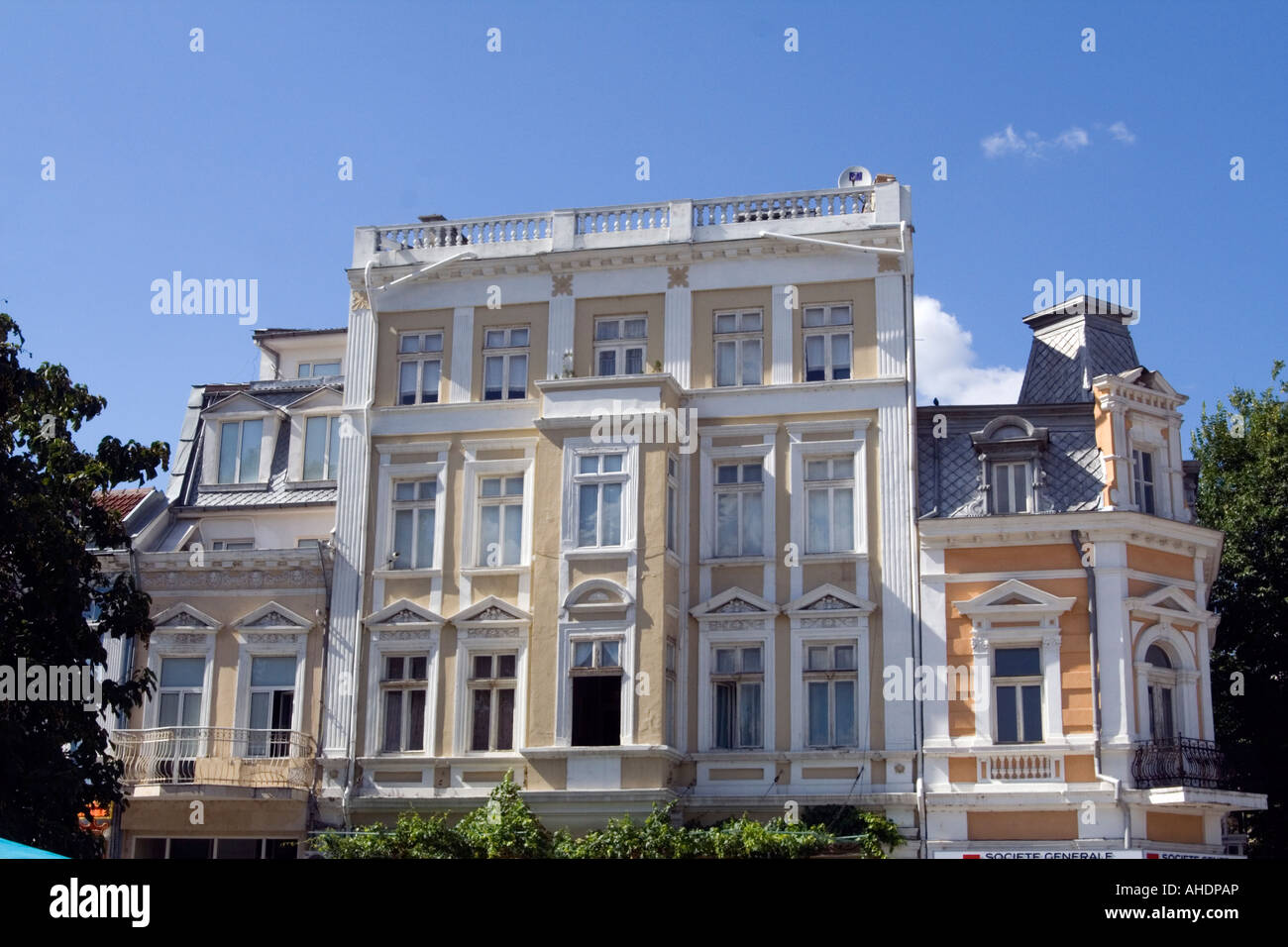 Baroque Building In Rousse, Bulgaria Stock Photo - Alamy