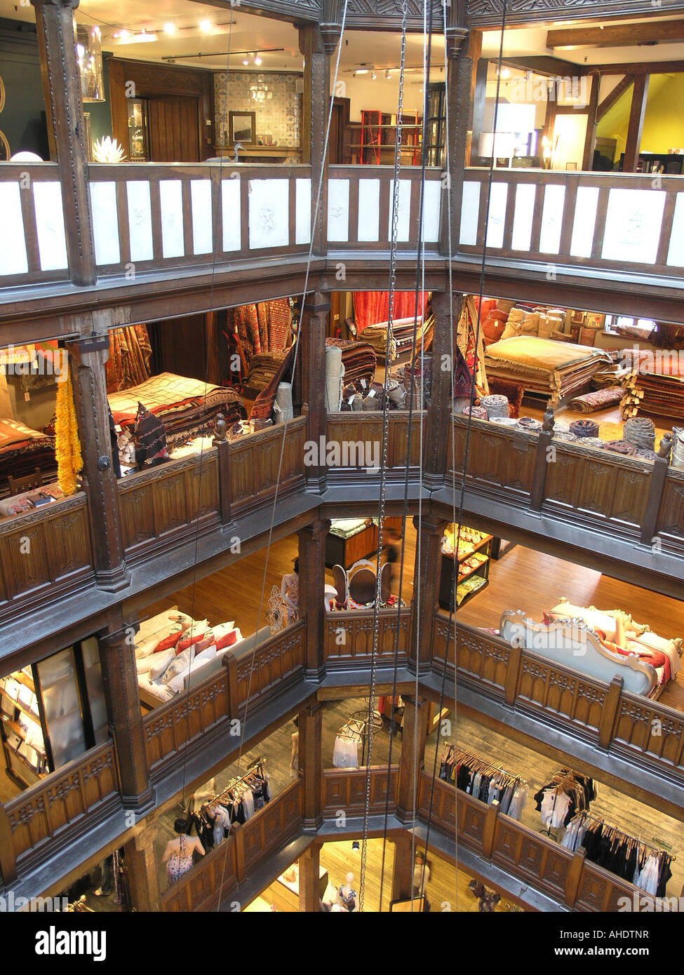 Inside liberty london shop london hires stock photography and images