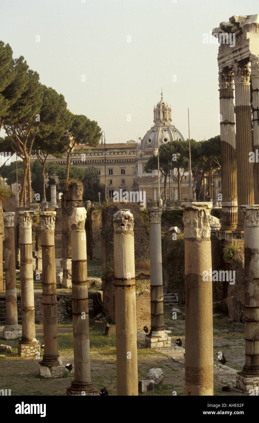 Traian s forum Rome Lazio Italy Stock Photo