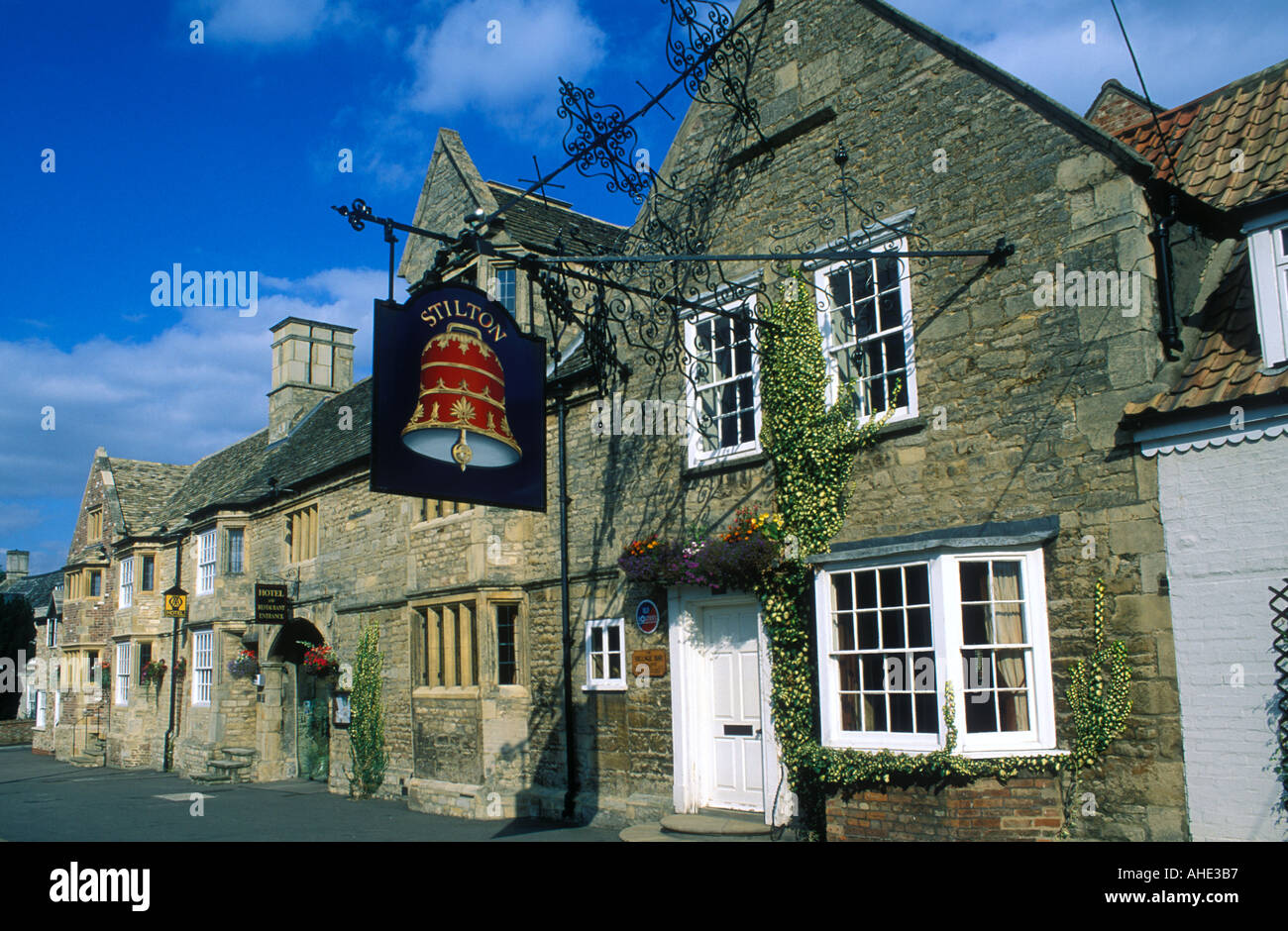 Coaching inn on the old A1 Great North Road famous for cheeses The Bell Stilton Cambridgshire