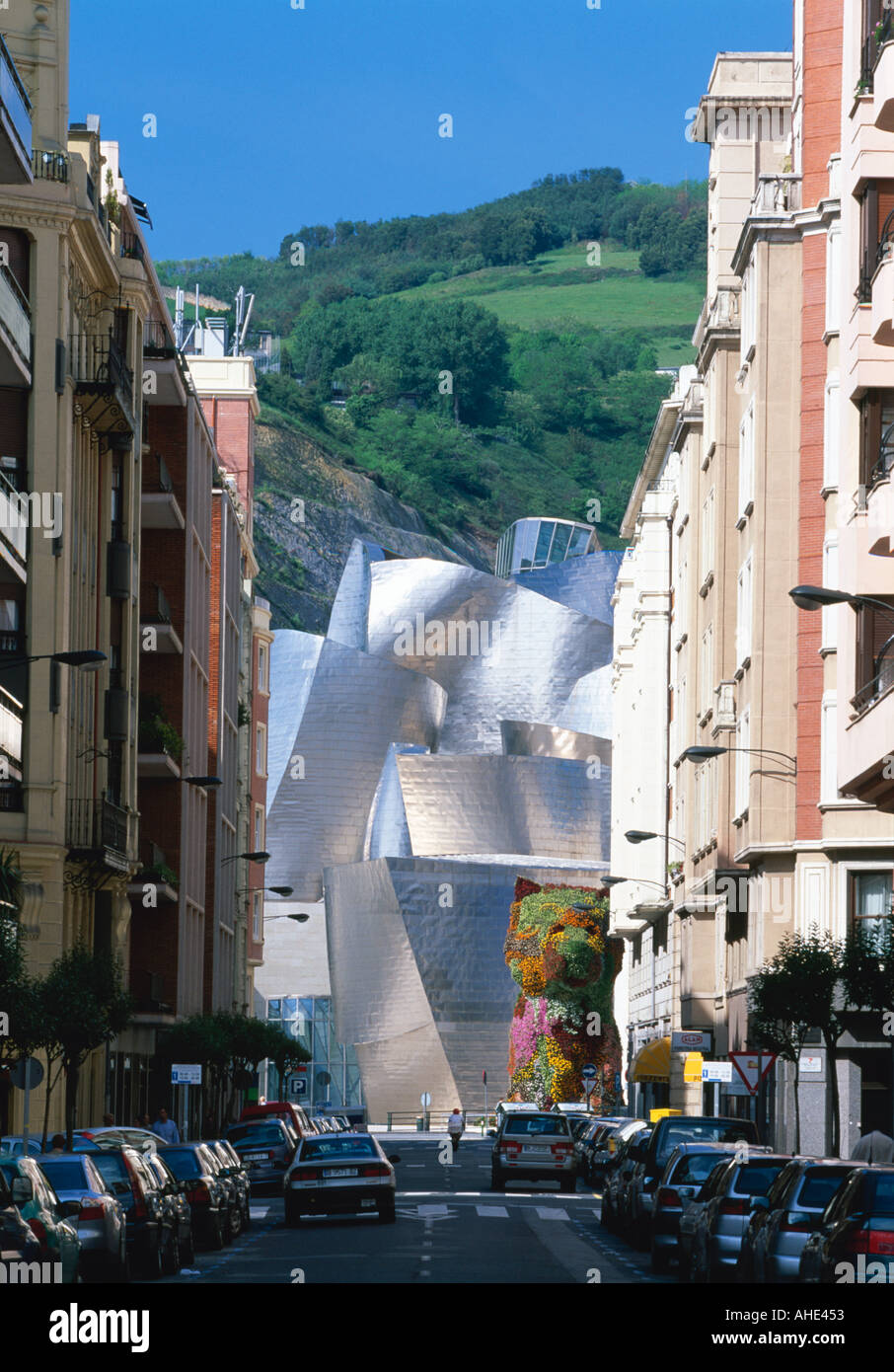 Spain, Cantabria, Bilbao, Guggenheim Museum Stock Photo