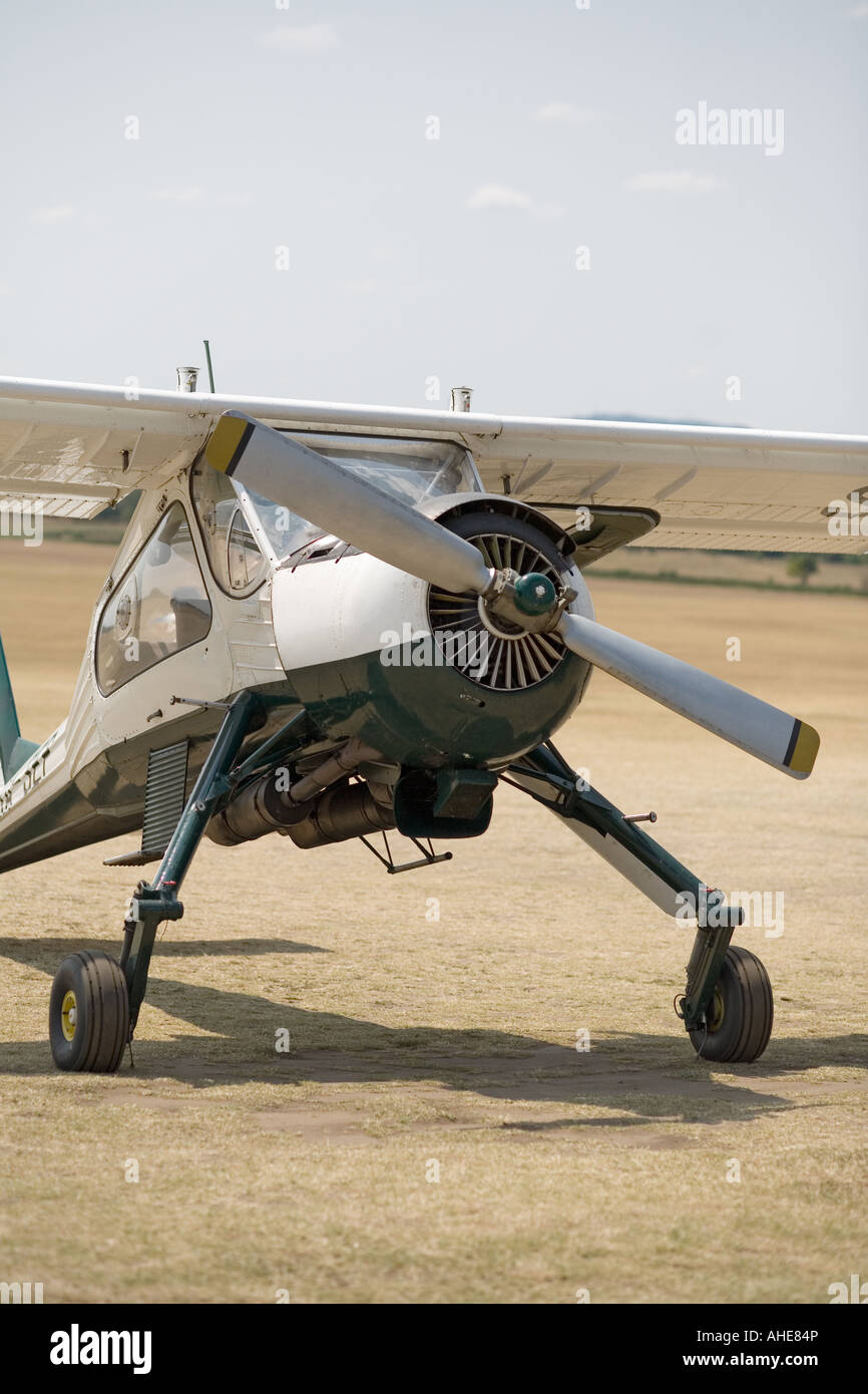 old aircraft on the ground Stock Photo Alamy