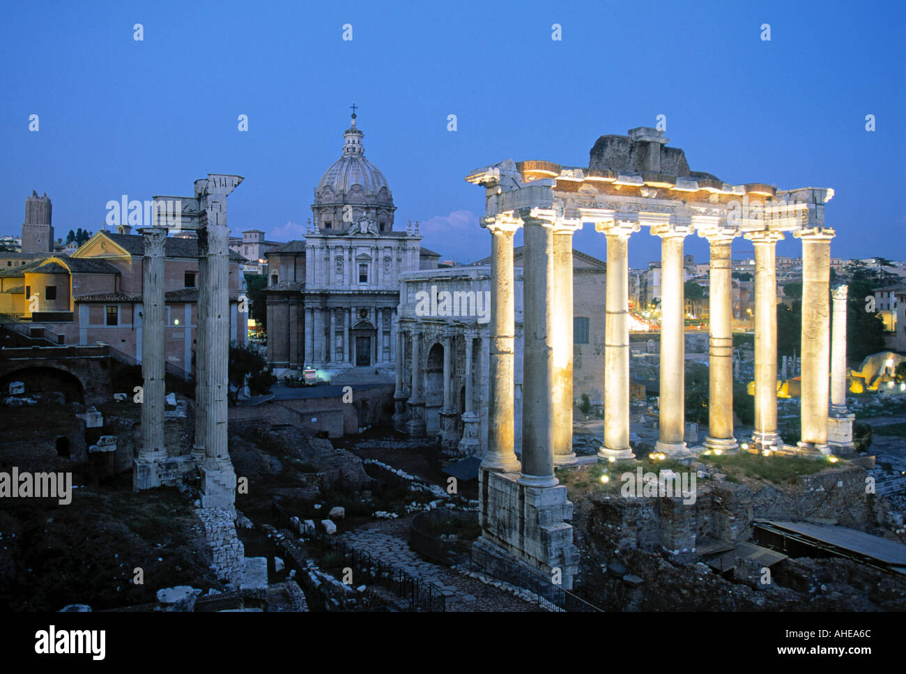 Roman Forum, Rome, Italy Stock Photo
