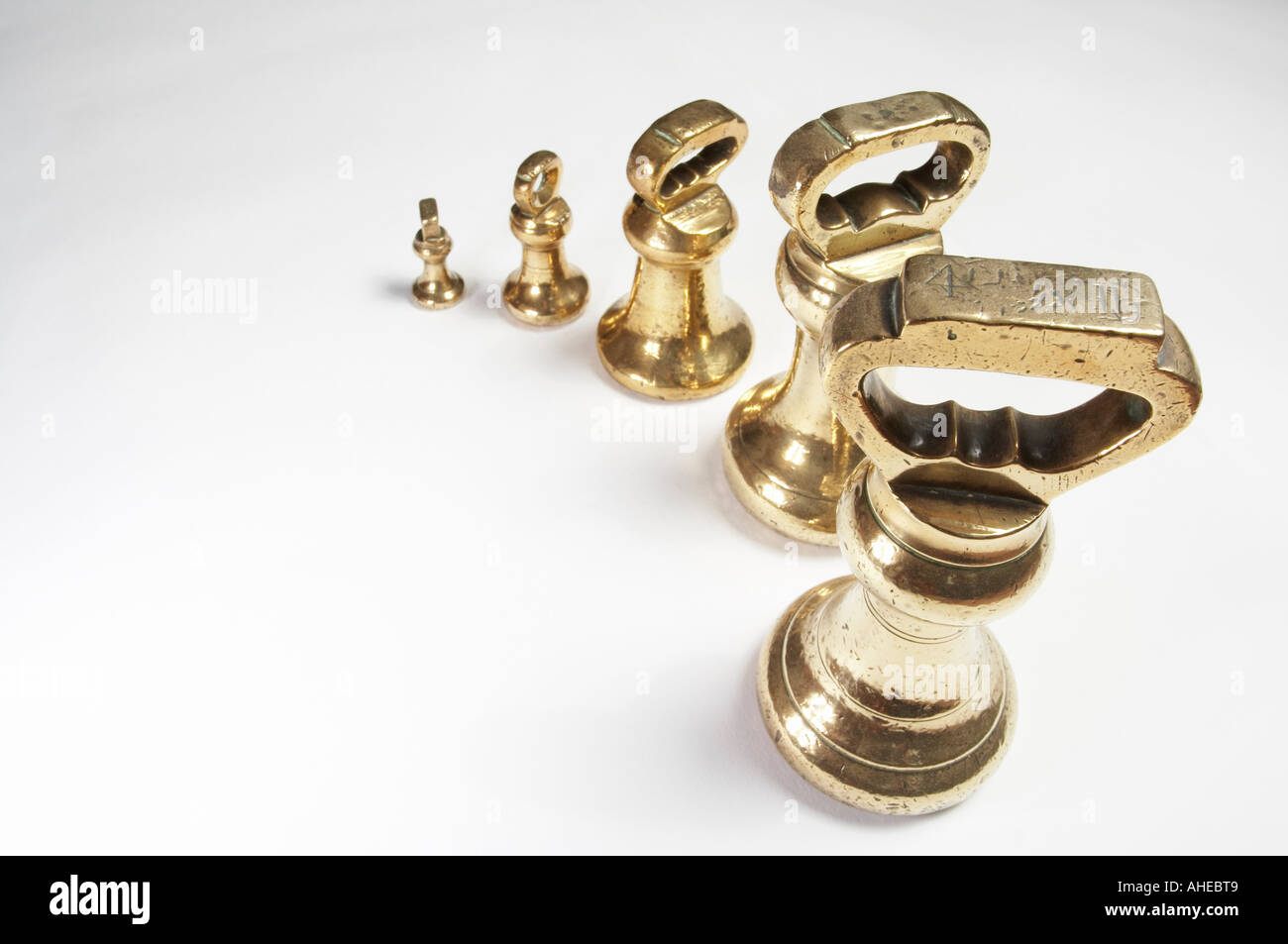 different weights Stock Photo