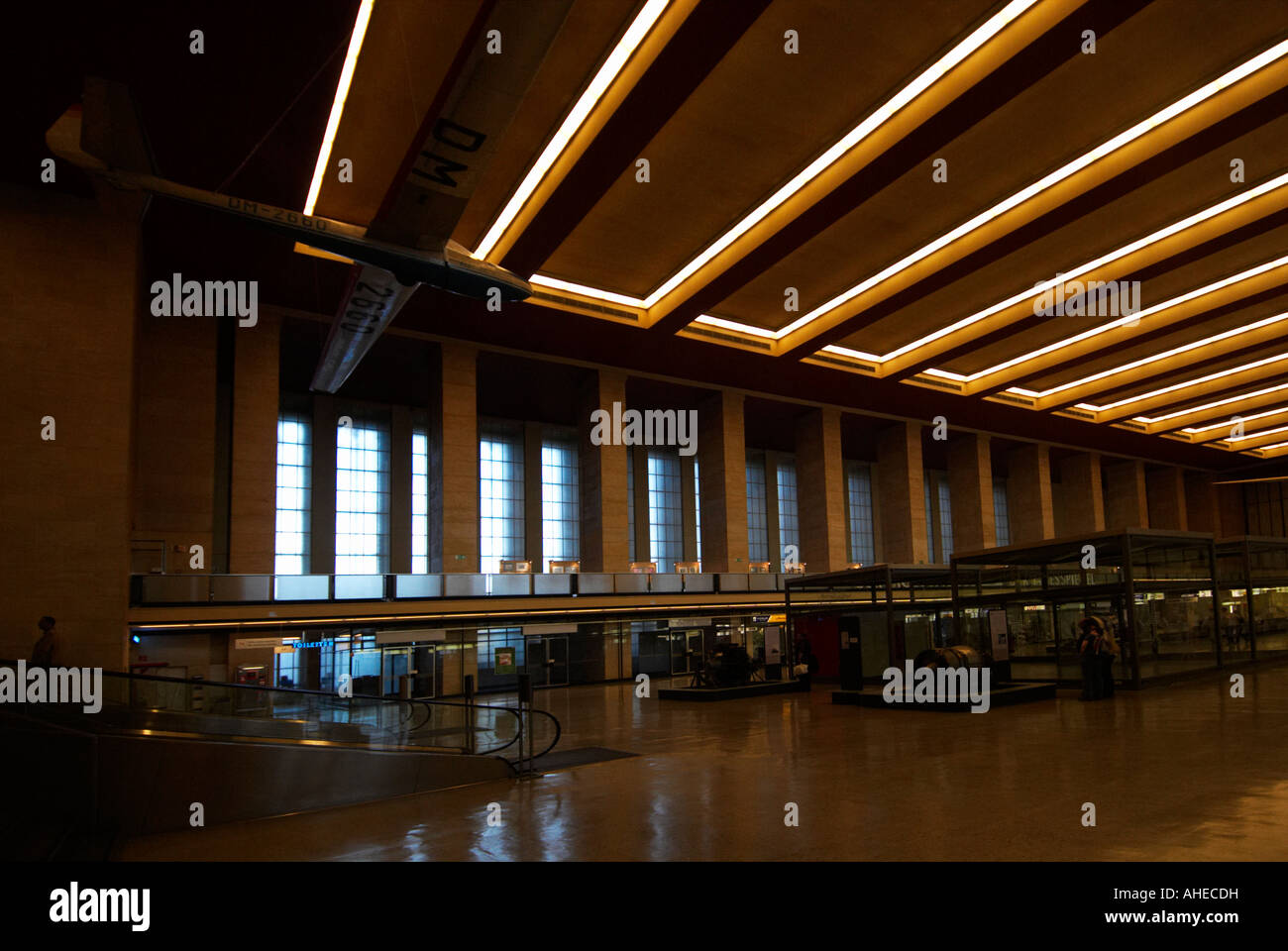 Tempelhof airport in Berlin Stock Photo