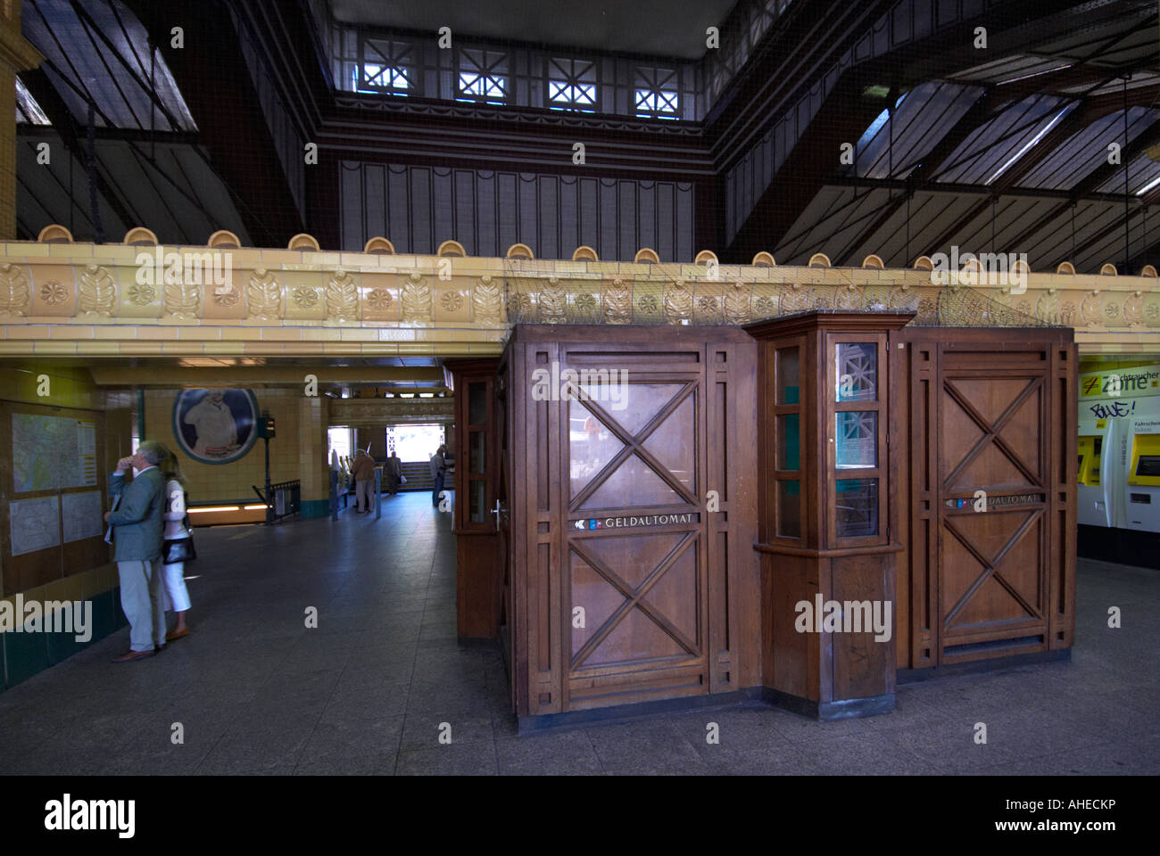 Subway station U bahn Wittenbergplatz in Berlin Stock Photo Alamy