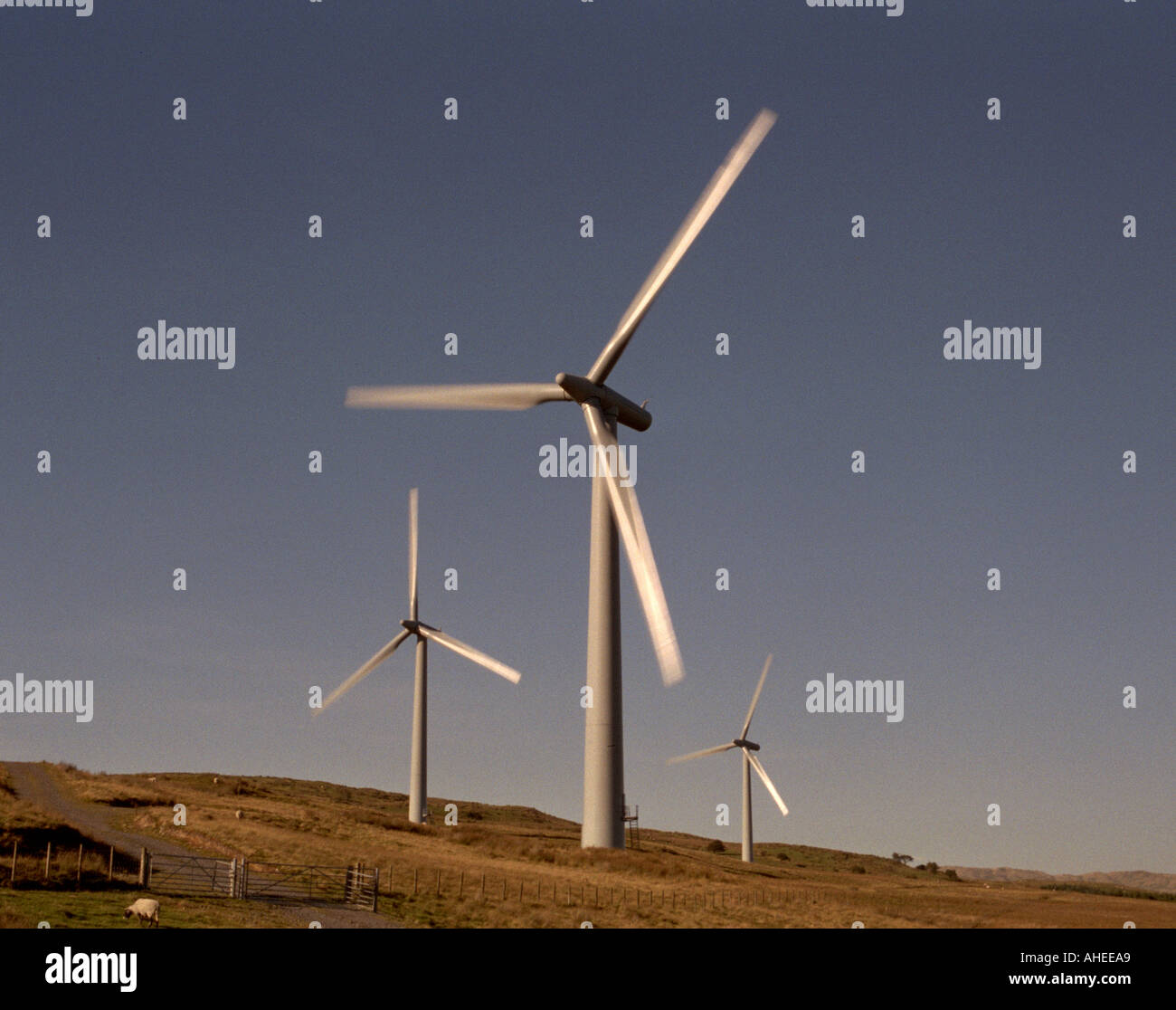 Lambrigg Wind Farm Stock Photo