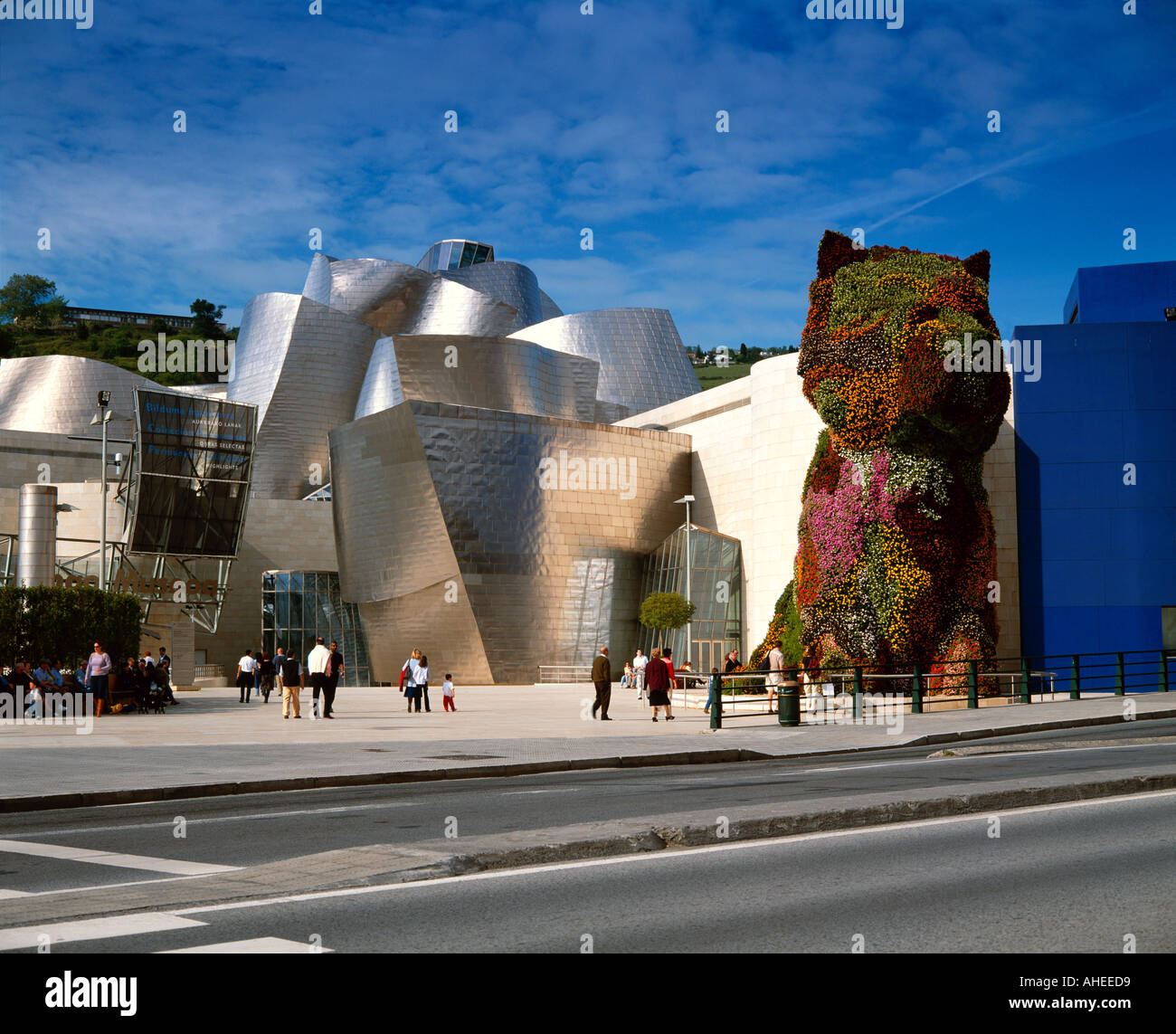 Spain, Cantabria, Bilboa, Guggenheim Museum Stock Photo