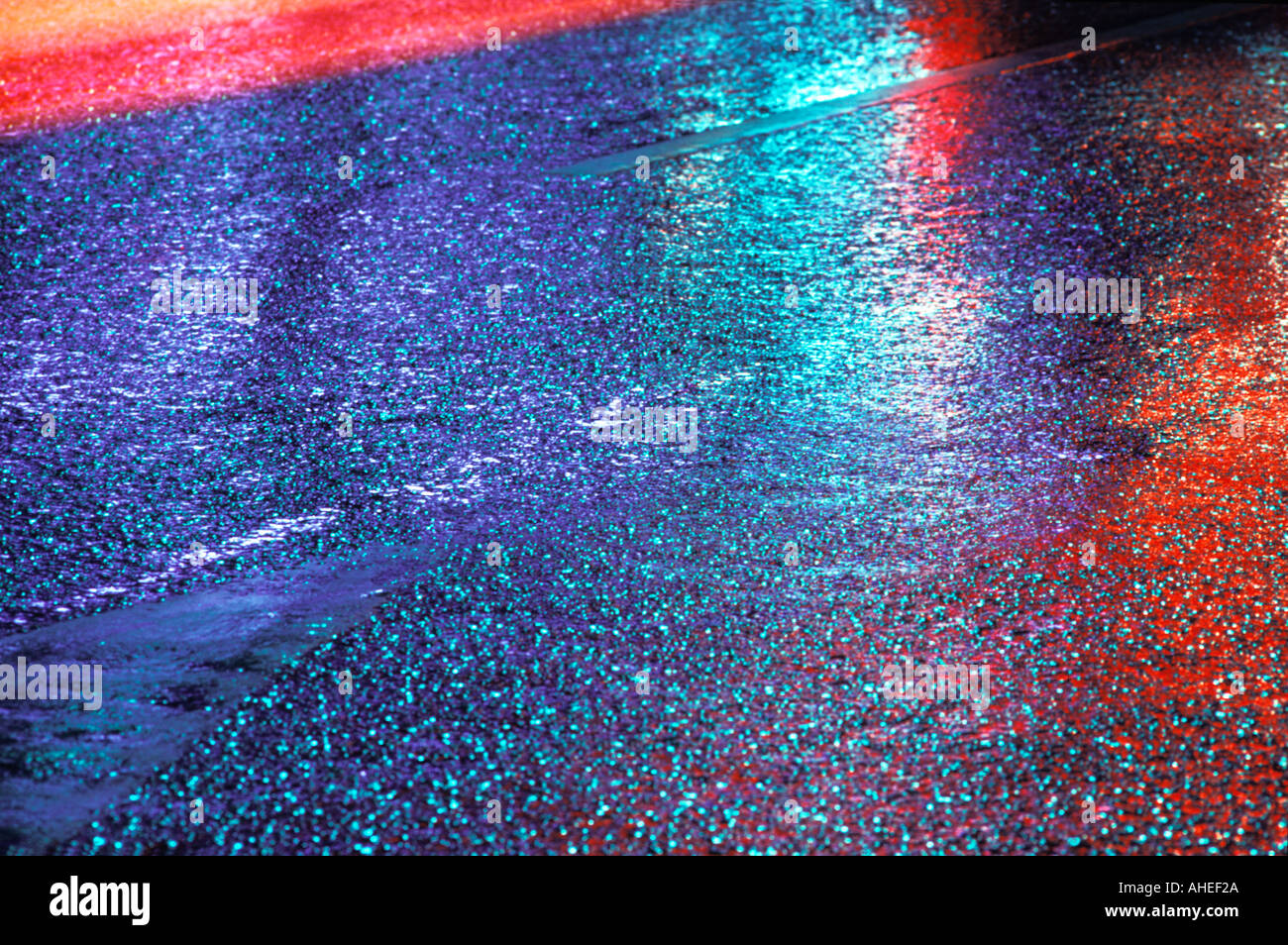 Neon Reflections Flashing reflections hi-res stock photography and images - Alamy