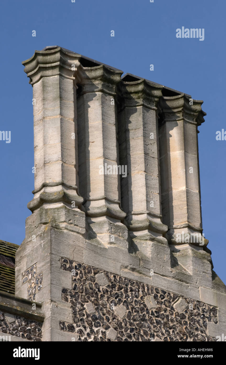 Chimney in Winchester Hampshire England Stock Photo