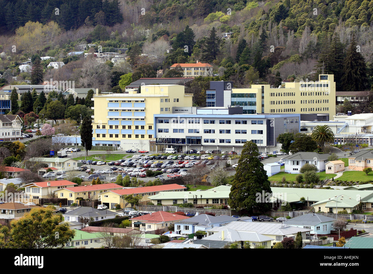 Hospital in Nelson New Zealand Stock Photo Alamy