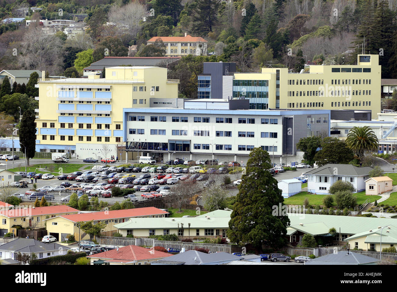 Hospital in Nelson New Zealand Stock Photo Alamy