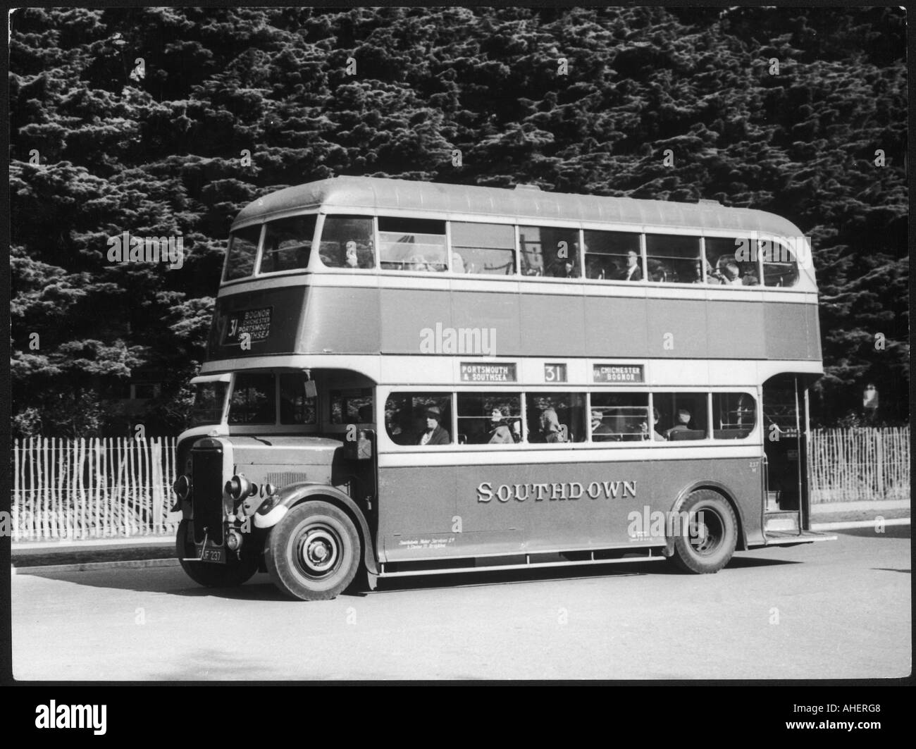Southdown bus hires stock photography and images Alamy