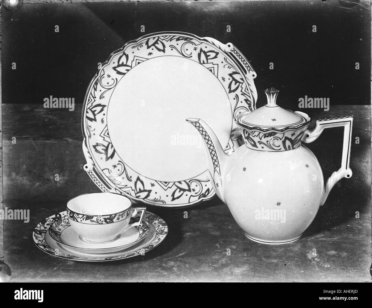 China Tea Set Stock Photo Alamy