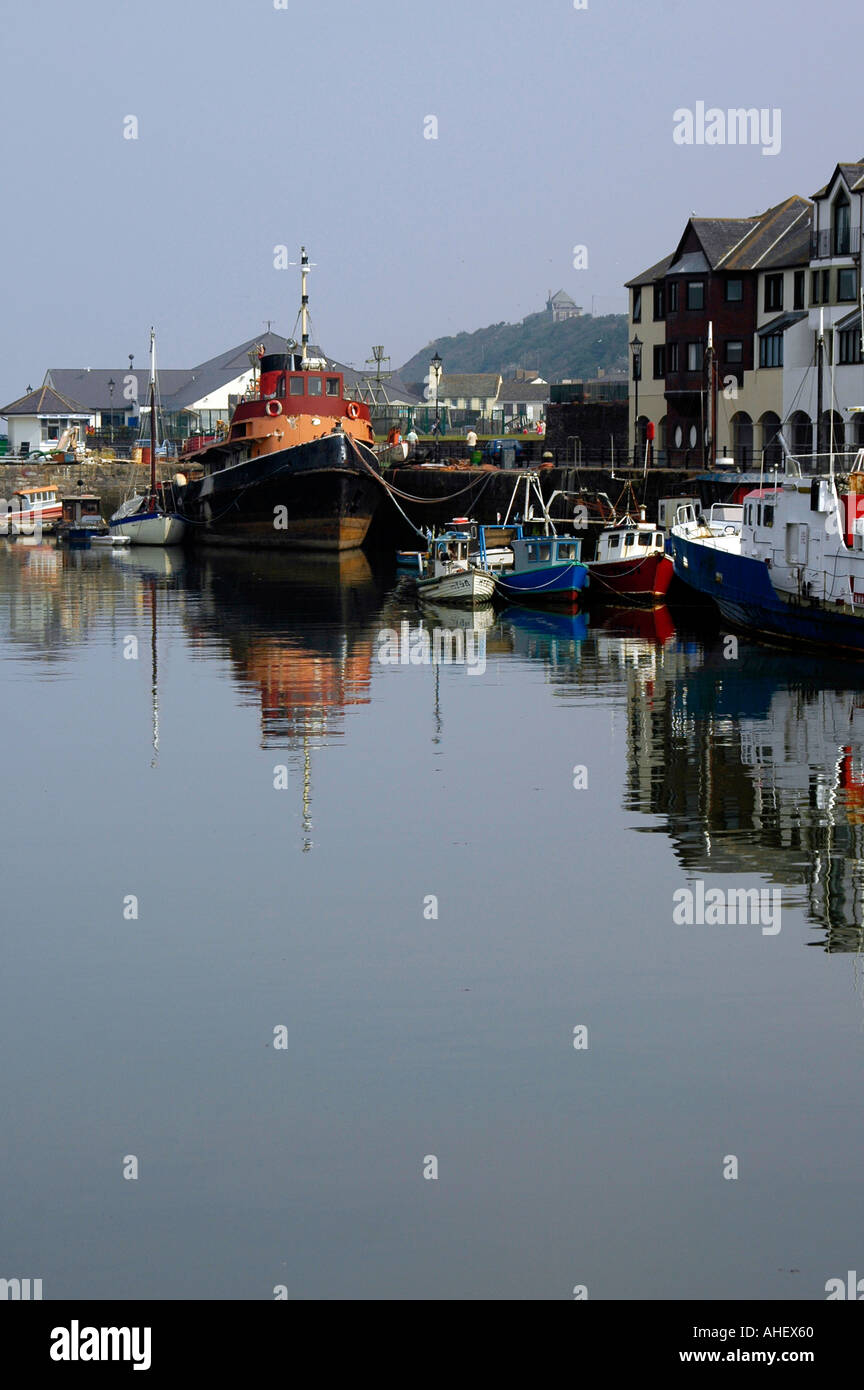 Maryport harbour fishing boat hi-res stock photography and images - Alamy