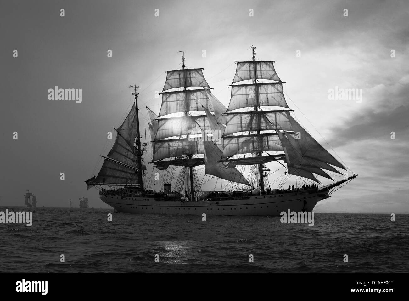 Open ocean adventure Black and White Stock Photos & Images - Alamy