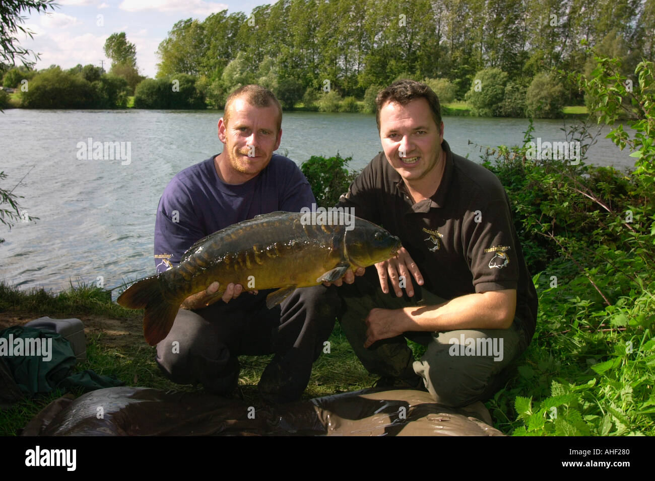 British Carp Angling Championship final Tim Fromant right Mike Winstone ... - British Carp Angling Championship Final Tim Fromant Right Mike Winstone AHF280