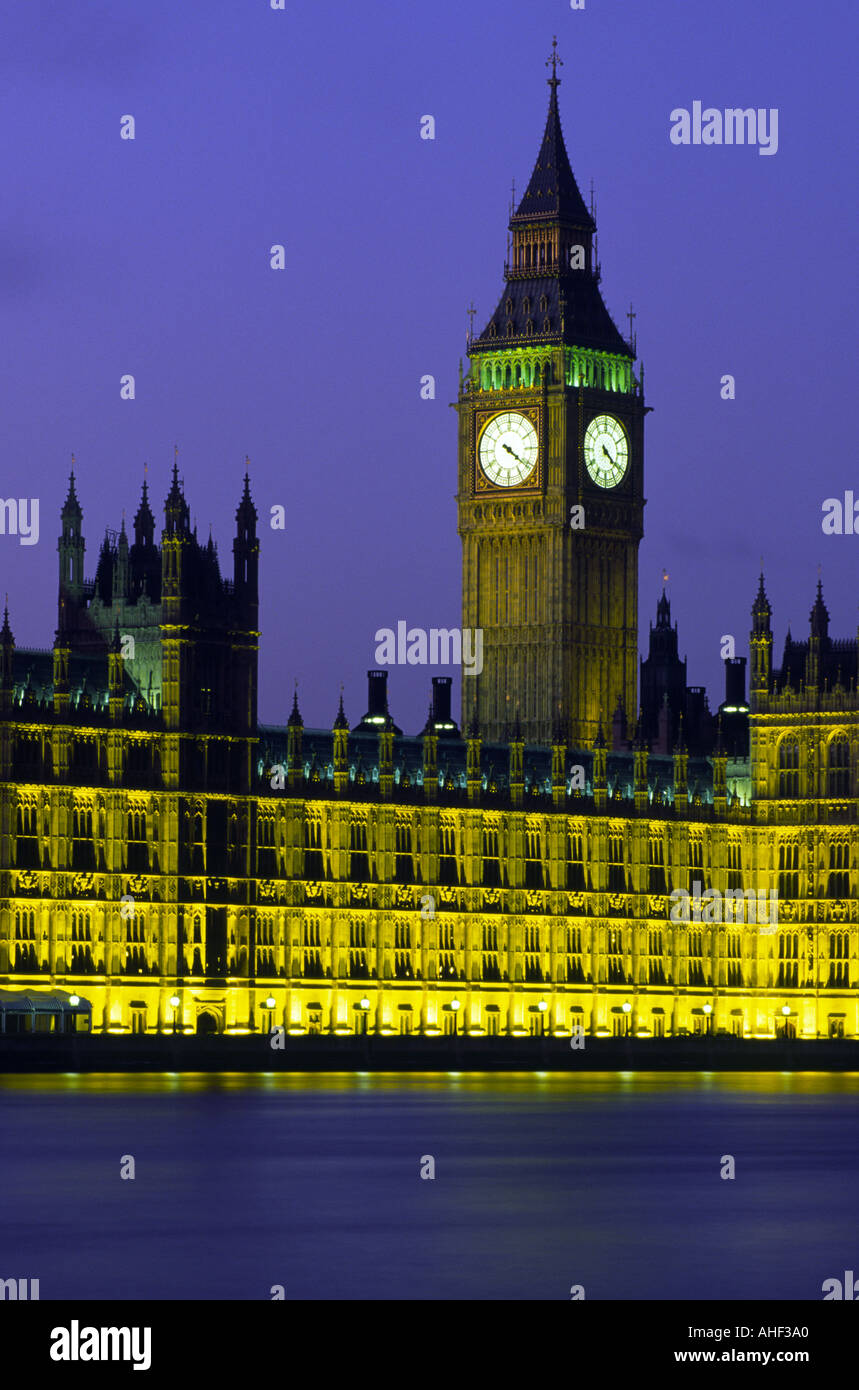 Houses of Parliament Big Ben clock tower London United Kingdom Stock Photo Alamy