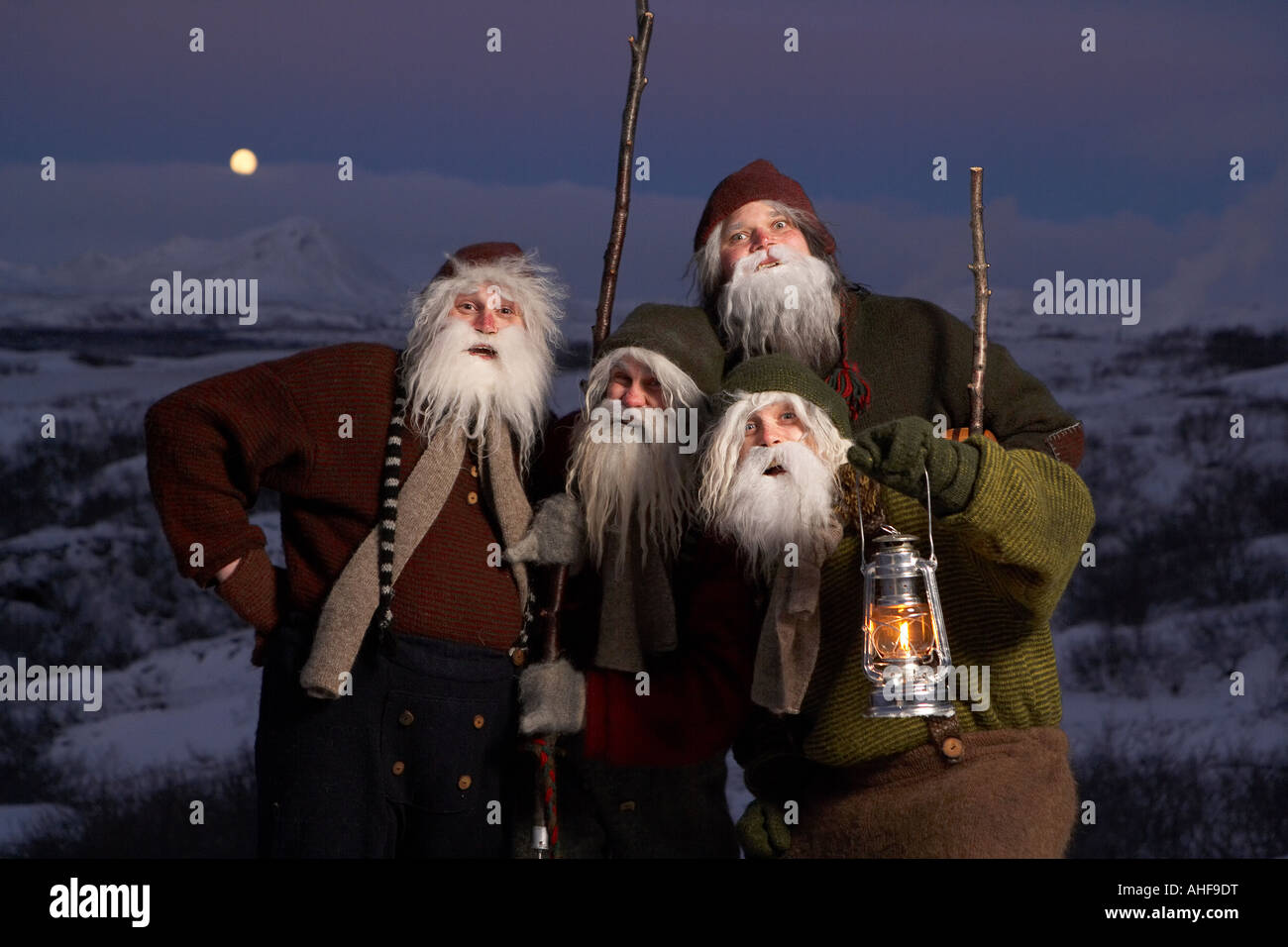 Yule Lads Santa Claus, Iceland Stock Photo Alamy