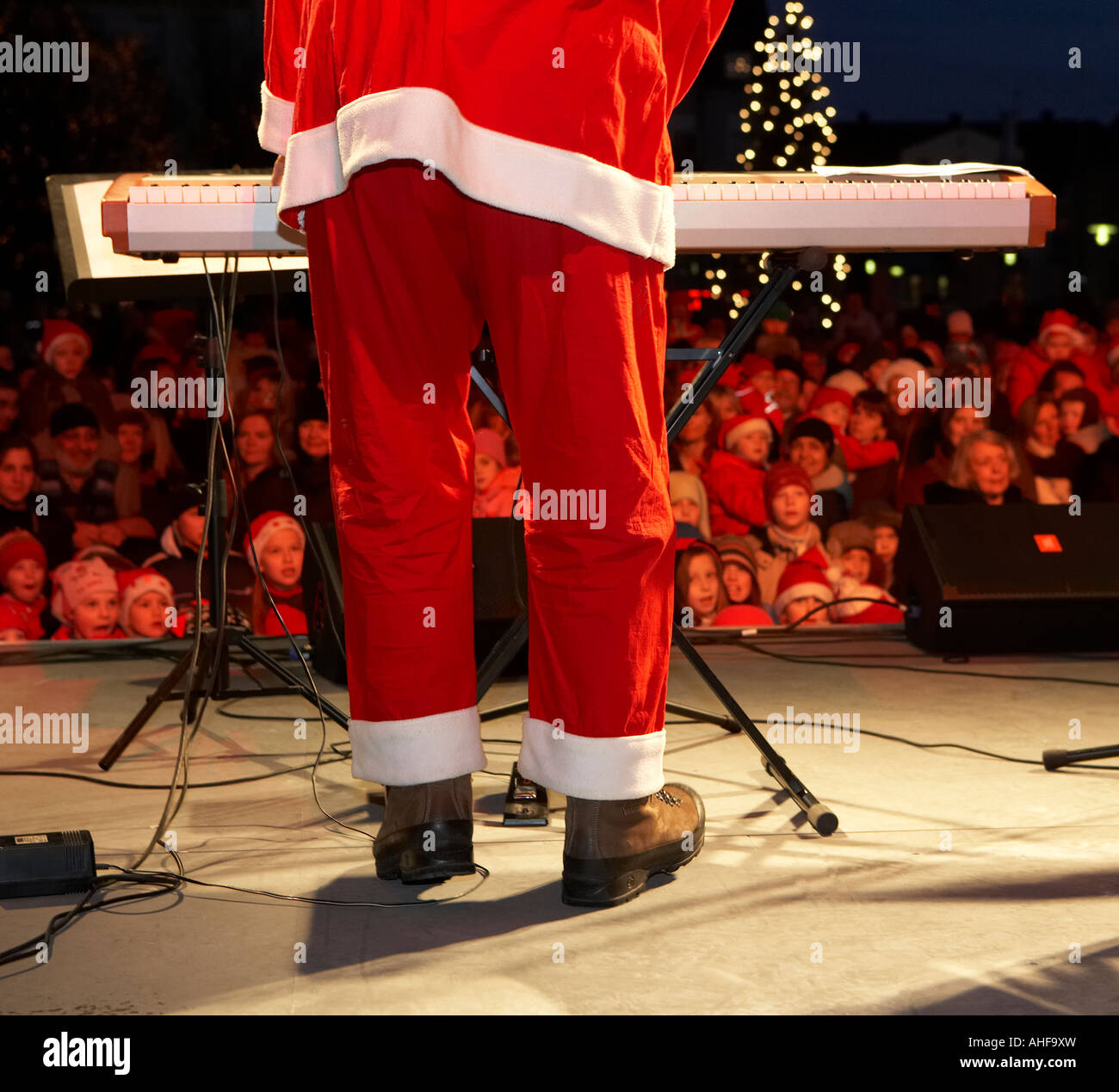 Yule lads Santa Claus, Iceland Stock Photo