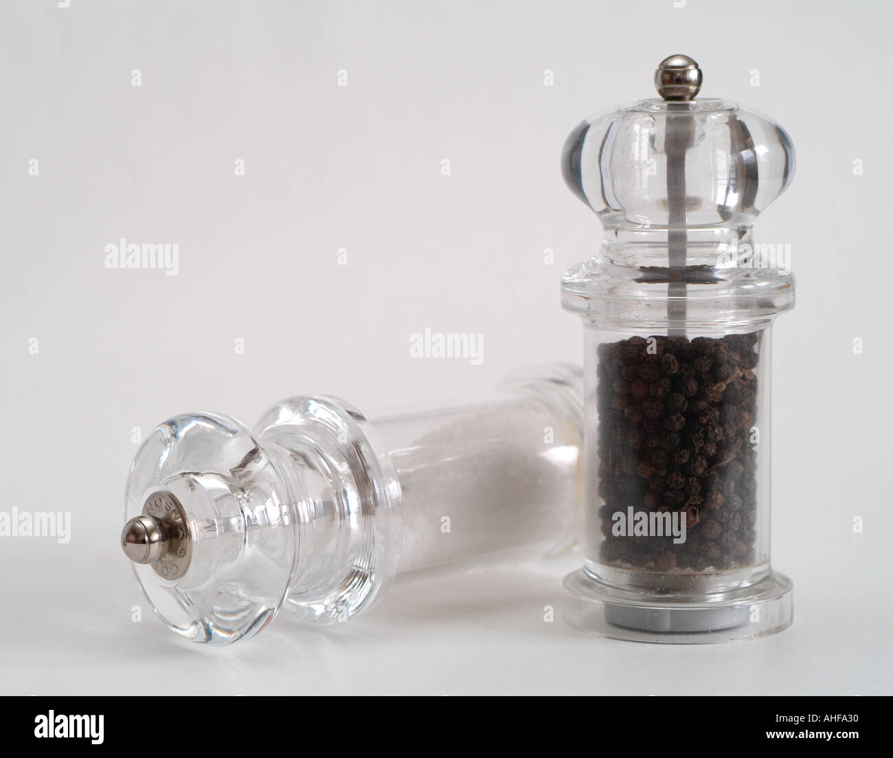 Salt and Pepper Cruet Set Stock Photo Alamy