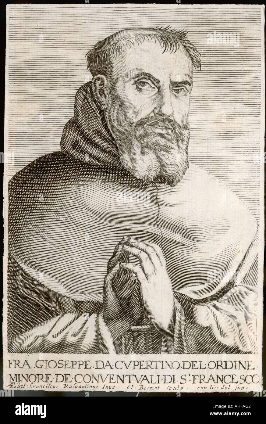 St Joseph Of Cupertino Stock Photo Alamy