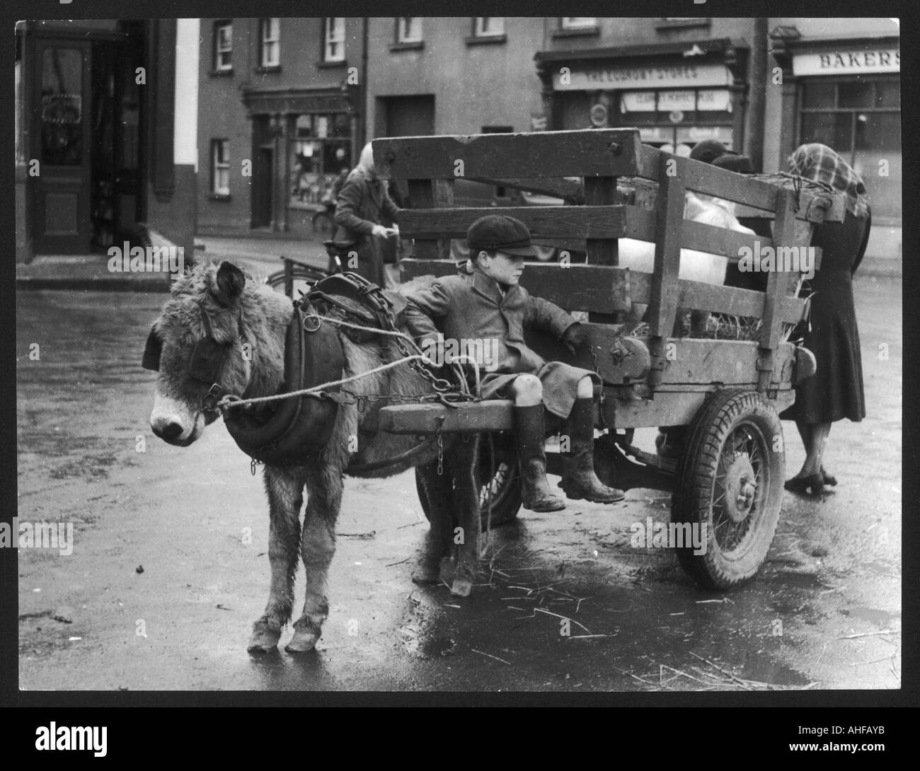 Donkey and cart ireland hires stock photography and images Alamy