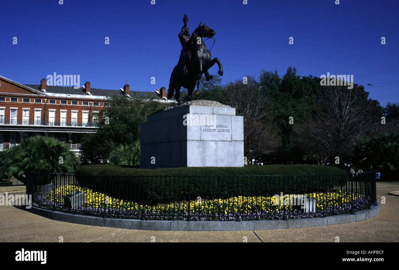 Jackson Square New Orleans USA Stock Photo