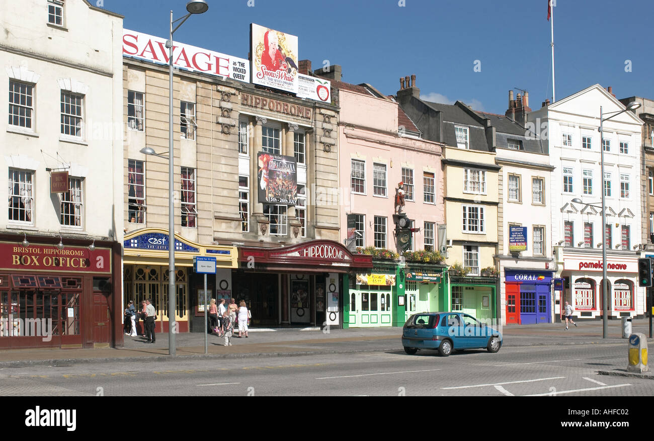 The Hippodrome City Centre Bristol UK Stock Photo - Alamy