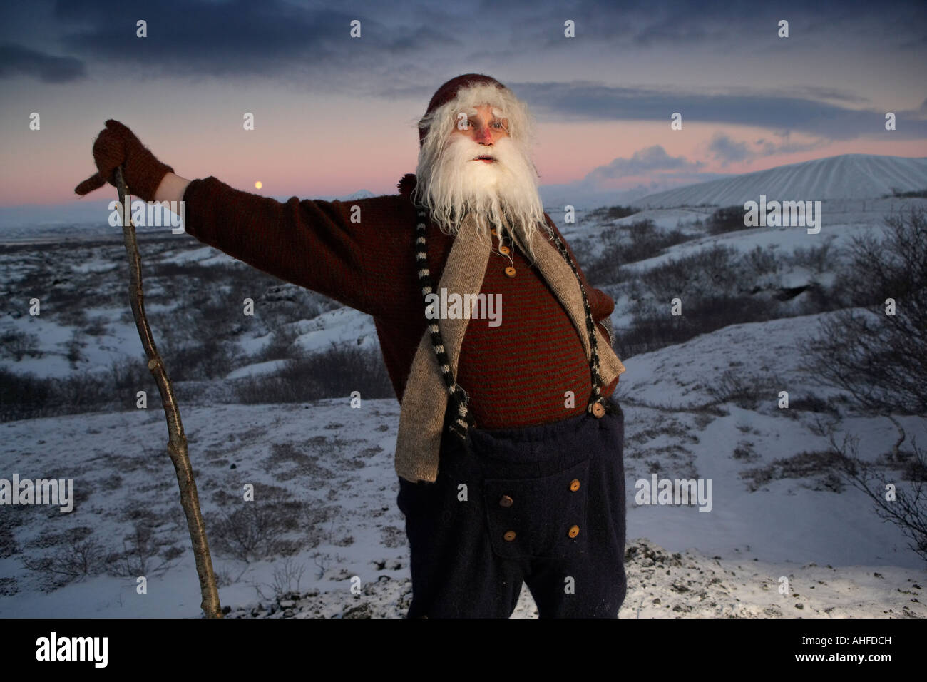Yule Lads Santa Claus, Iceland Stock Photo