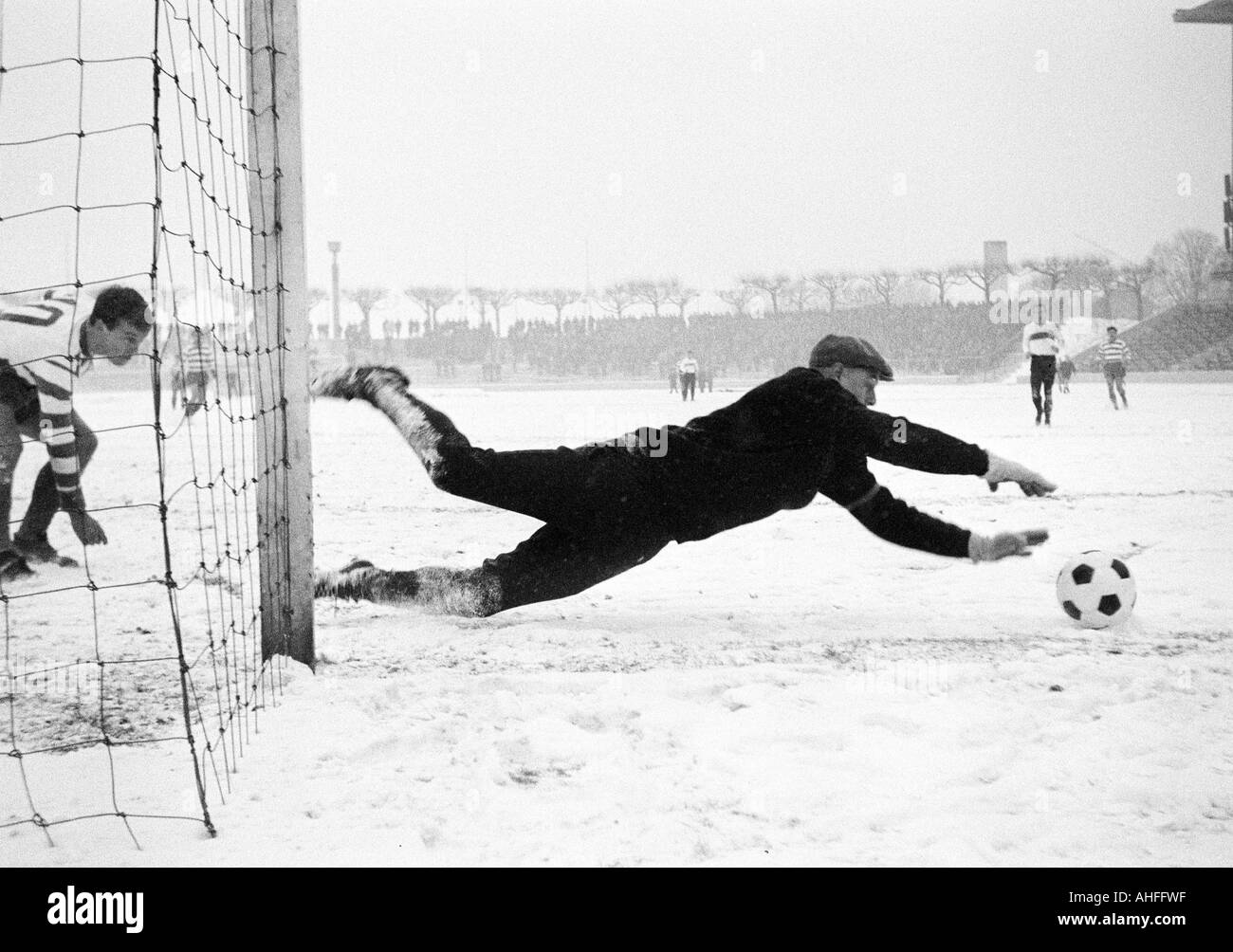 Image result for football, Bundesliga, 1965/1966 snow