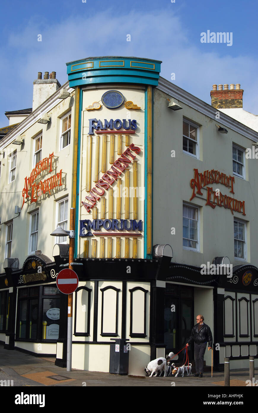 Old Amusement Emporium , Folkestone, Kent, England, United Kingdom
