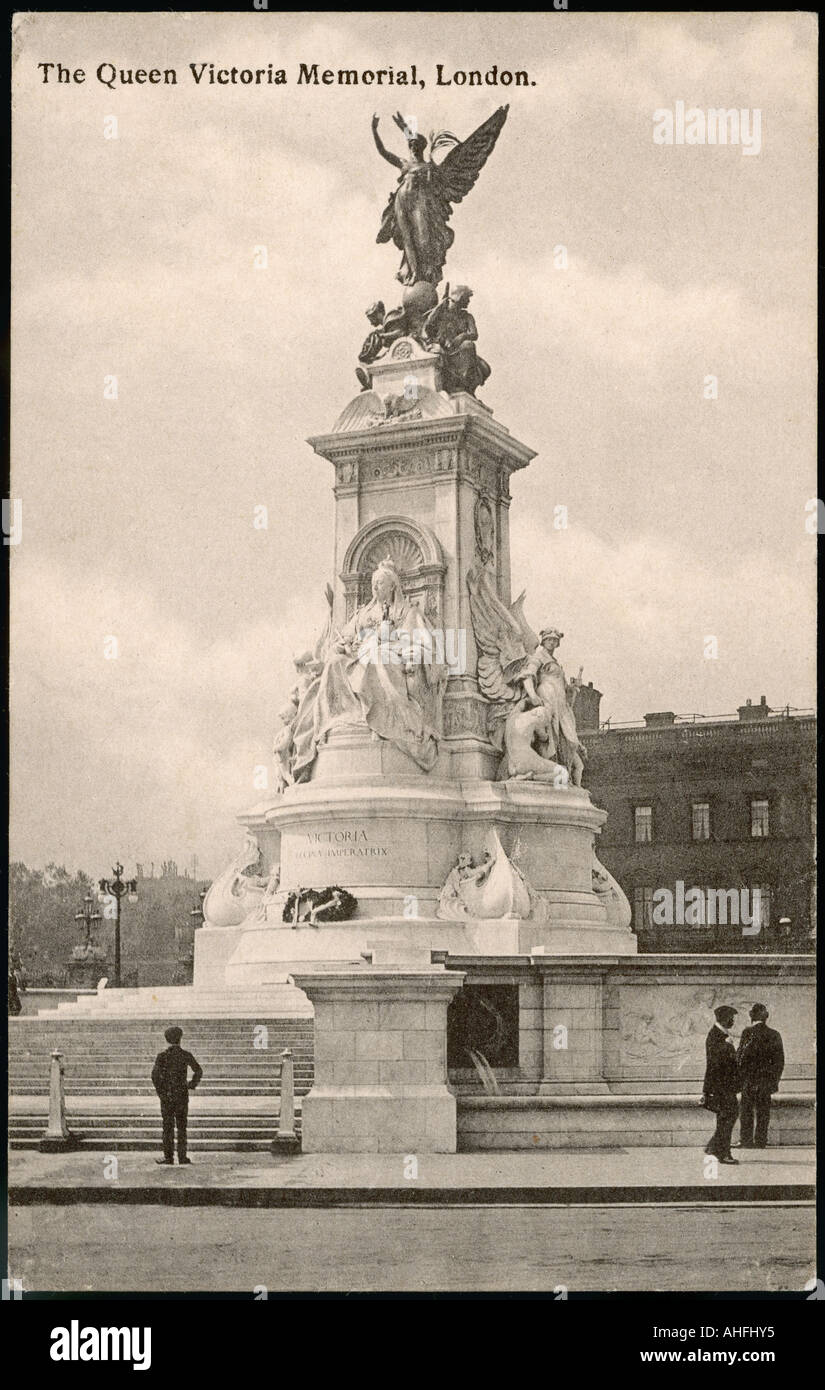 Victoria Rione Victoria memorial buckingham hi-res stock photography and images - Alamy