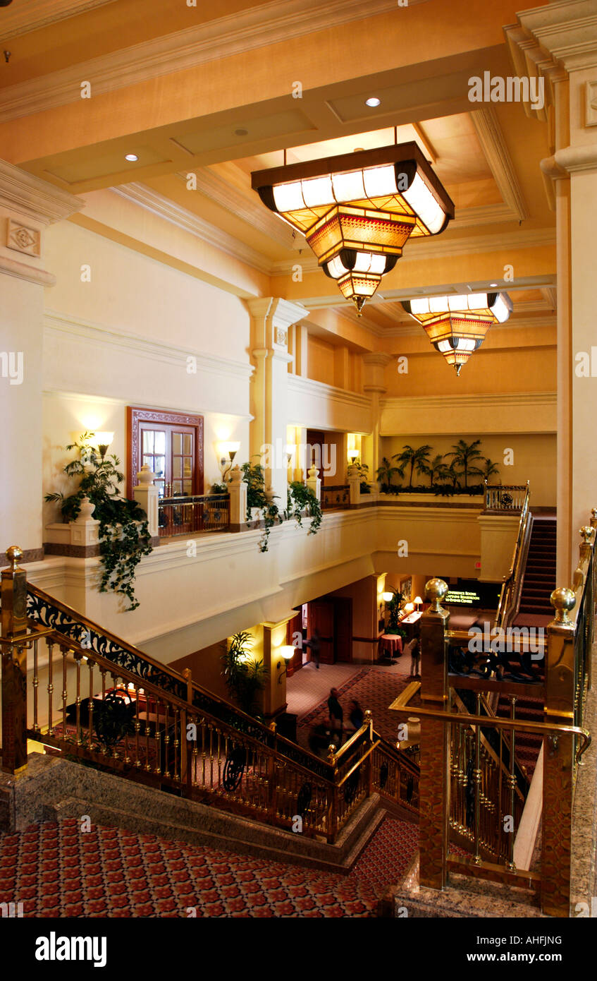 Interior of Mandalay Bay hotel Las Vegas Stock Photo - Alamy