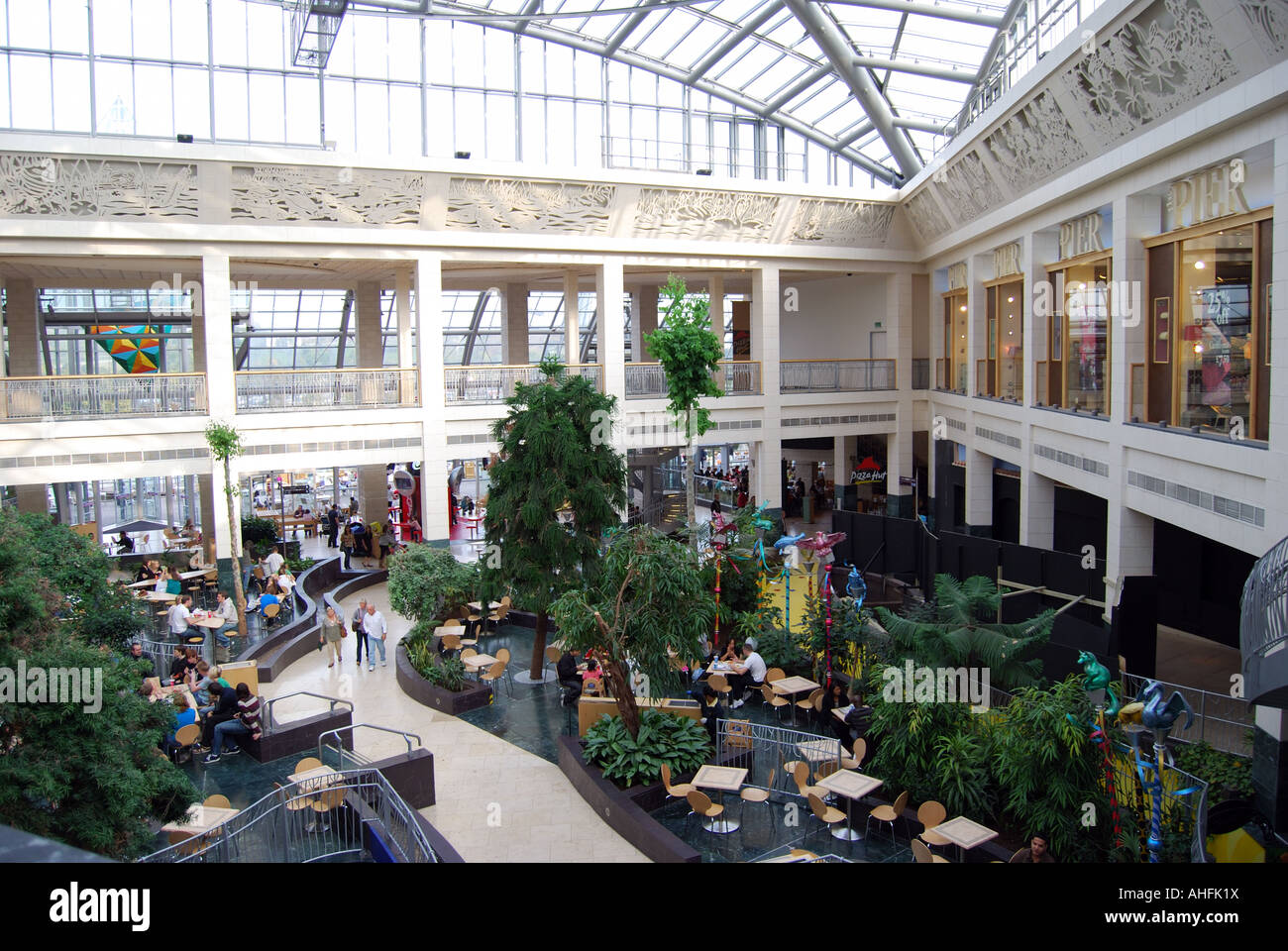 Bluewater Shopping Centre, Greenhithe, Dartford, Kent, England, United Kingdom Stock Photo