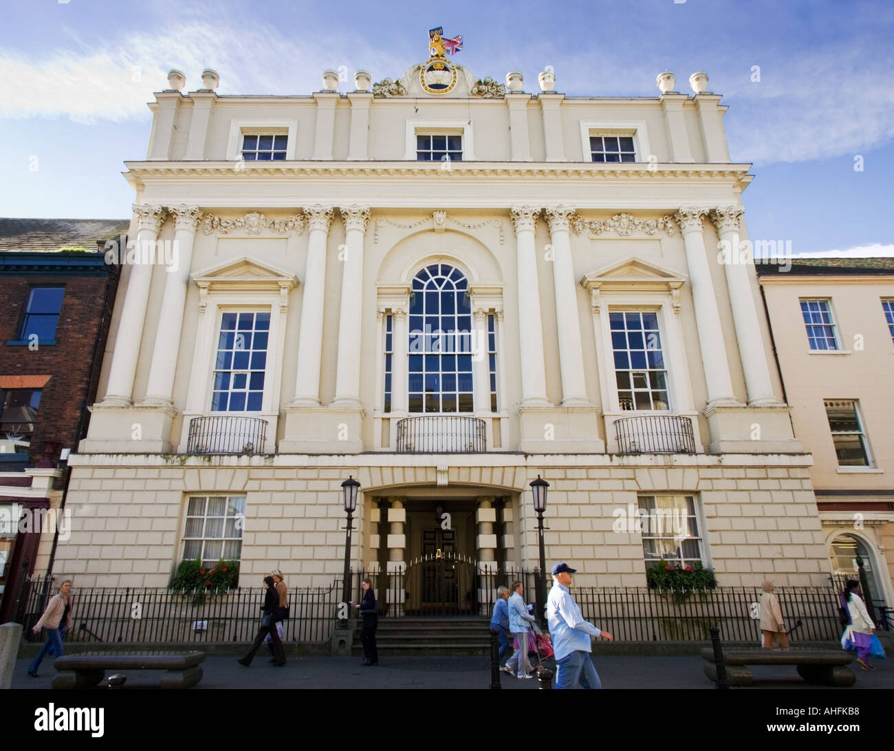 Doncaster Town Hall, 'The Mansion House', Doncaster, South Yorkshire, England, UK Stock Photo