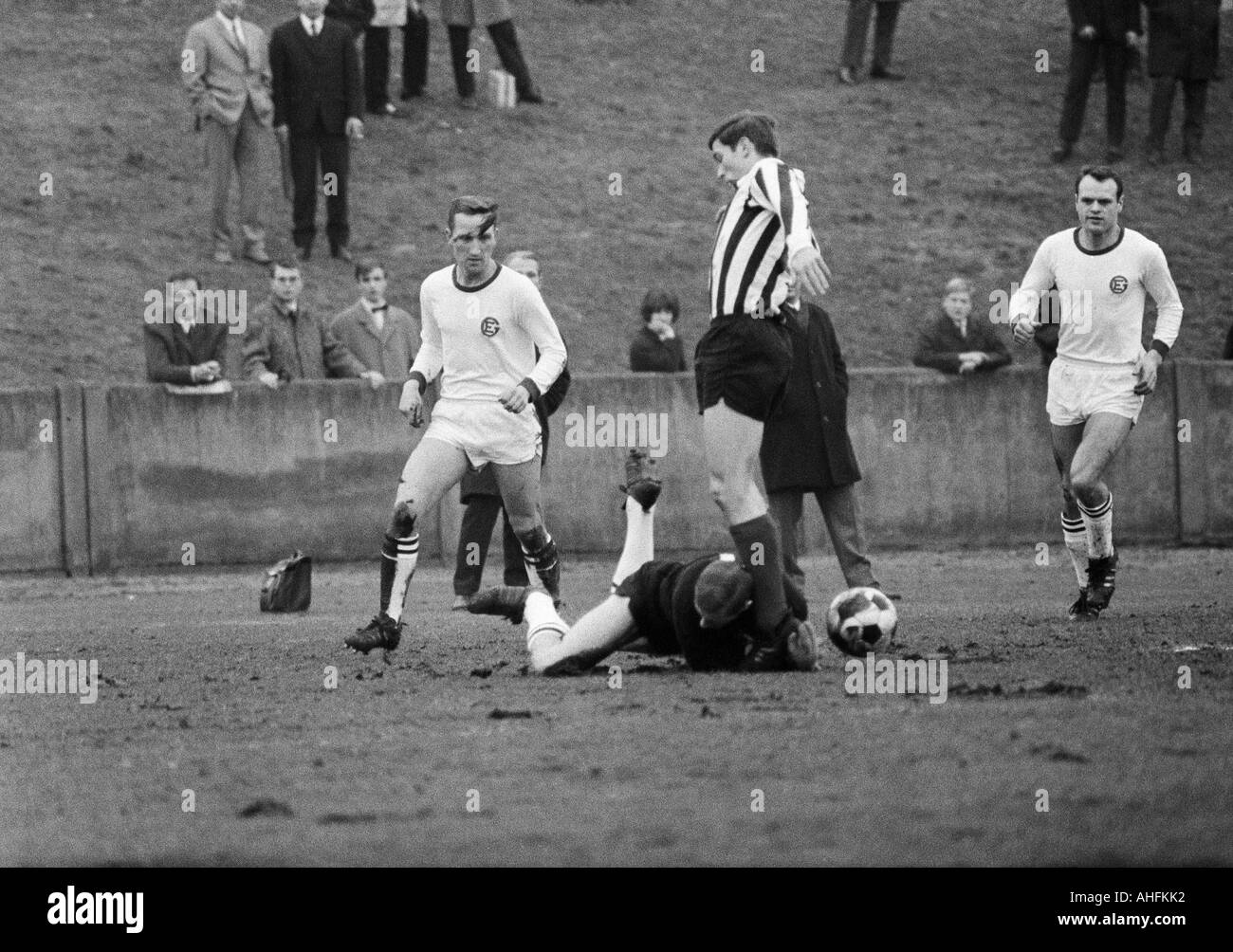 football, Regionalliga West, 1966/1967, Eintracht Gelsenkirchen versus ...