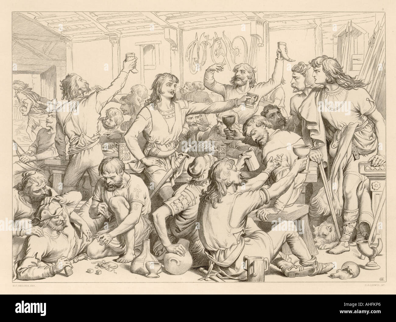 Medieval Debauchery Stock Photo 8263077 Alamy exploring-elder-scrolls-sanguine-daedric-prince-of-debauchery-youtube