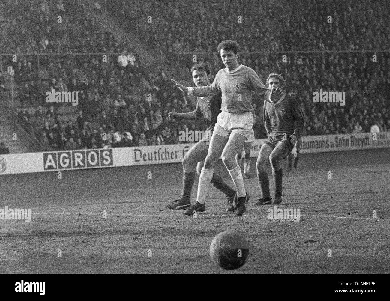 Football bundesliga 1968 1969 boekelberg stadium hires stock