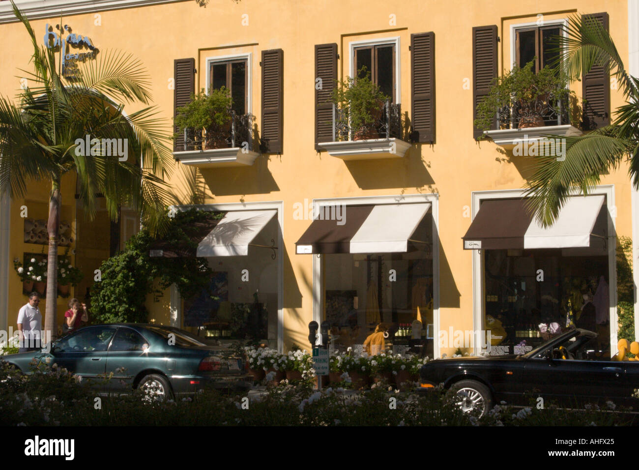 Bijan designer menswear store, Rodeo Drive, Beverly Hills, Los Angeles, Southern California Stock Photo