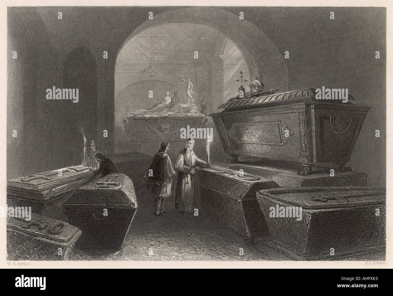 Hapsburg Vault Stock Photo