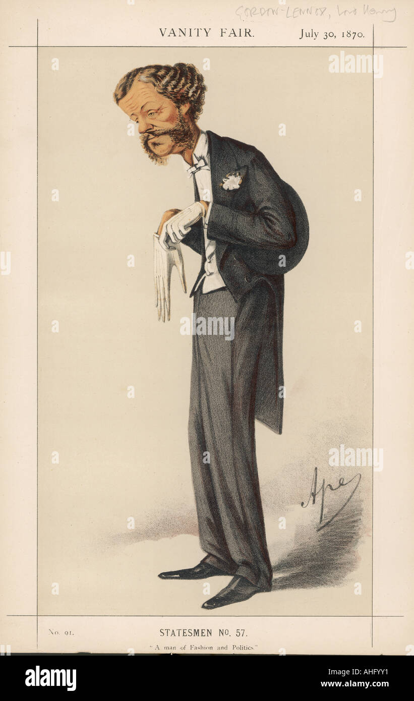 Lord Henry Gordon Lennox Stock Photo Alamy