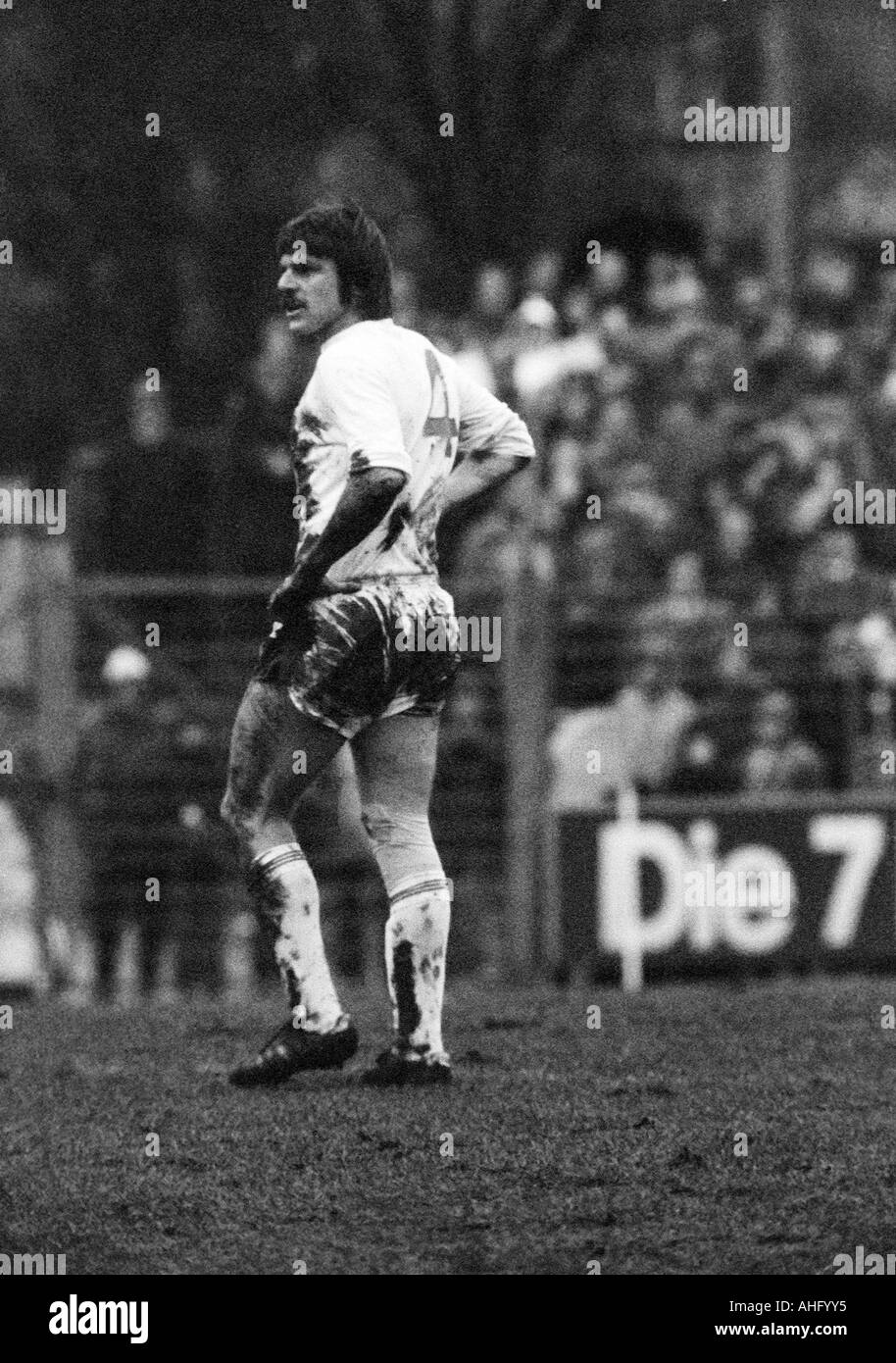 football, Bundesliga, 1973/1974, VfL Bochum versus 1. FC Cologne 0:2, Stadium at the Castroper Strasse in Bochum, football player, Wolfgang Weber (Koeln) Stock Photo