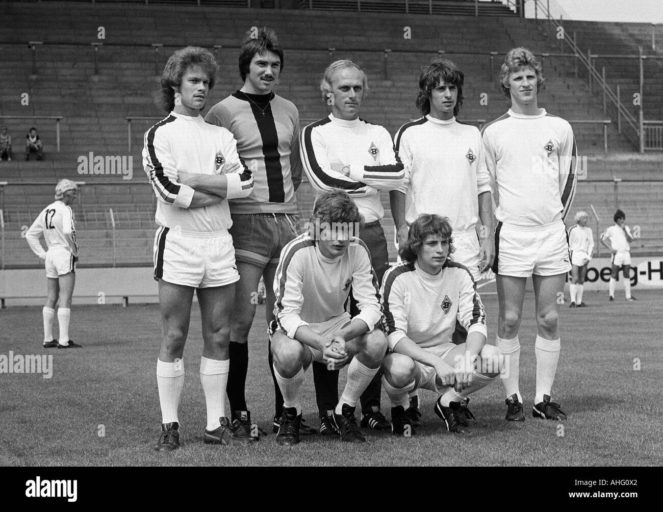 Team presentation 1976 Black and White Stock Photos & Images Alamy